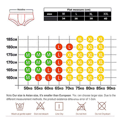 Addicted Brand Men's Swimming Trunks Underwear Sexy Comfortable Fashion Briefs Tight Stretch Simple Beach Pants Underpants Male