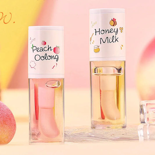 Moisturizing Balm Lip Gloss Labial Lips Moisturizer Jelly Lipstick Bright Oil Big Lip Brush Make Up Korean Beauty Cosmetics