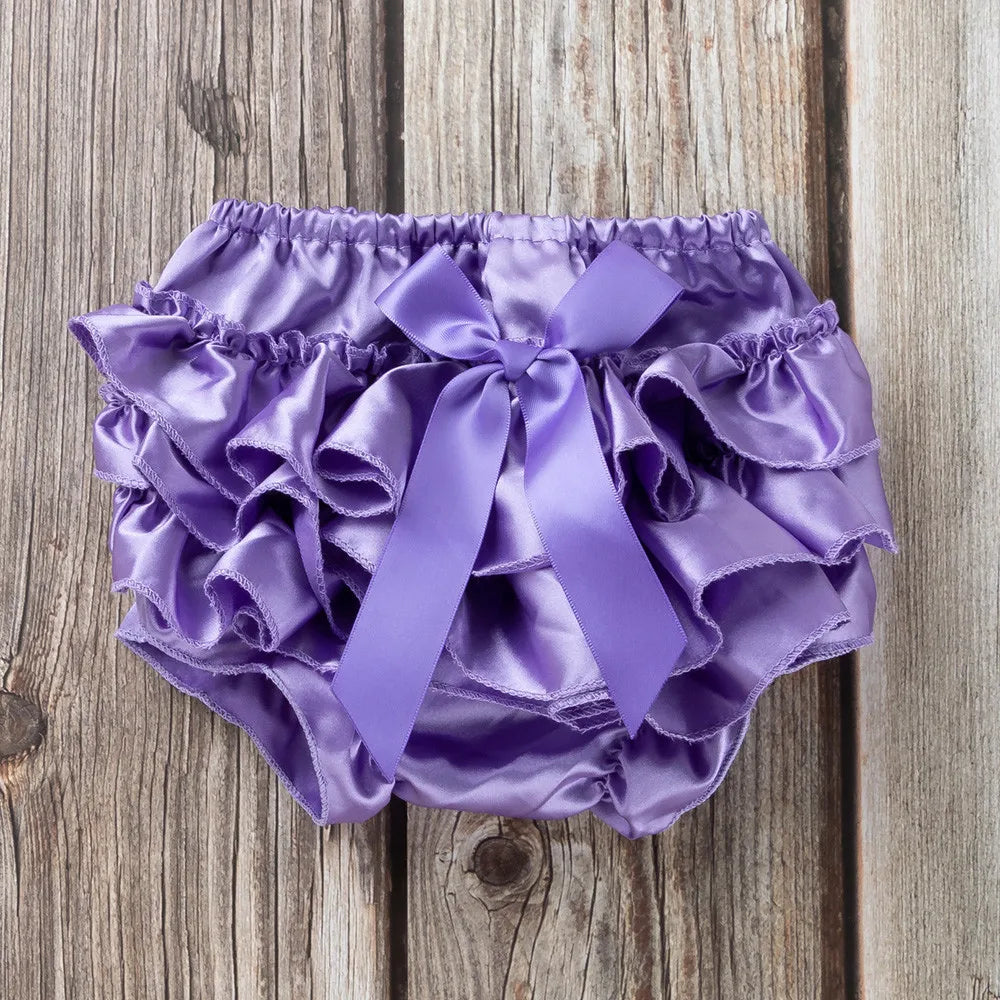 Ruffle Diaper Cover Infant Panties For Toddler Baby Bowknot Ruffle Shorts Infant Girls And Boys Underwear Diaper Pants With Bow