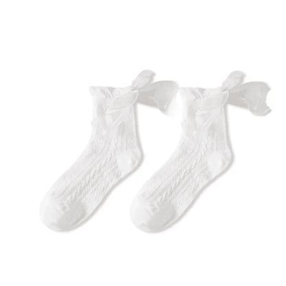 Woman Socks Solid Black White Lolita Lacework Ruffle Socks Summer Thin Japanese Style Kawaii Sweet Girls Cute Short Socks Women