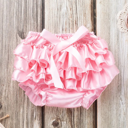 Ruffle Diaper Cover Infant Panties For Toddler Baby Bowknot Ruffle Shorts Infant Girls And Boys Underwear Diaper Pants With Bow