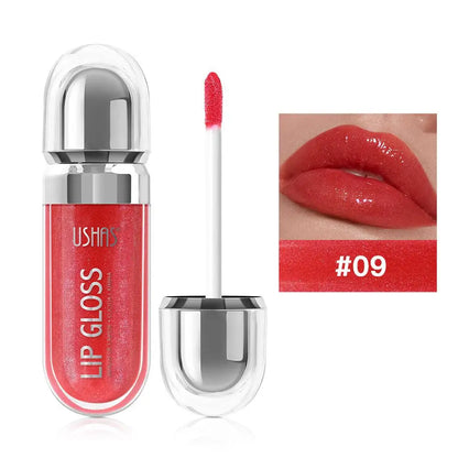 12 Colors Glitter Lip Gloss Long Lasting Diamond Pearlescent Metallic Liquid Lipstick