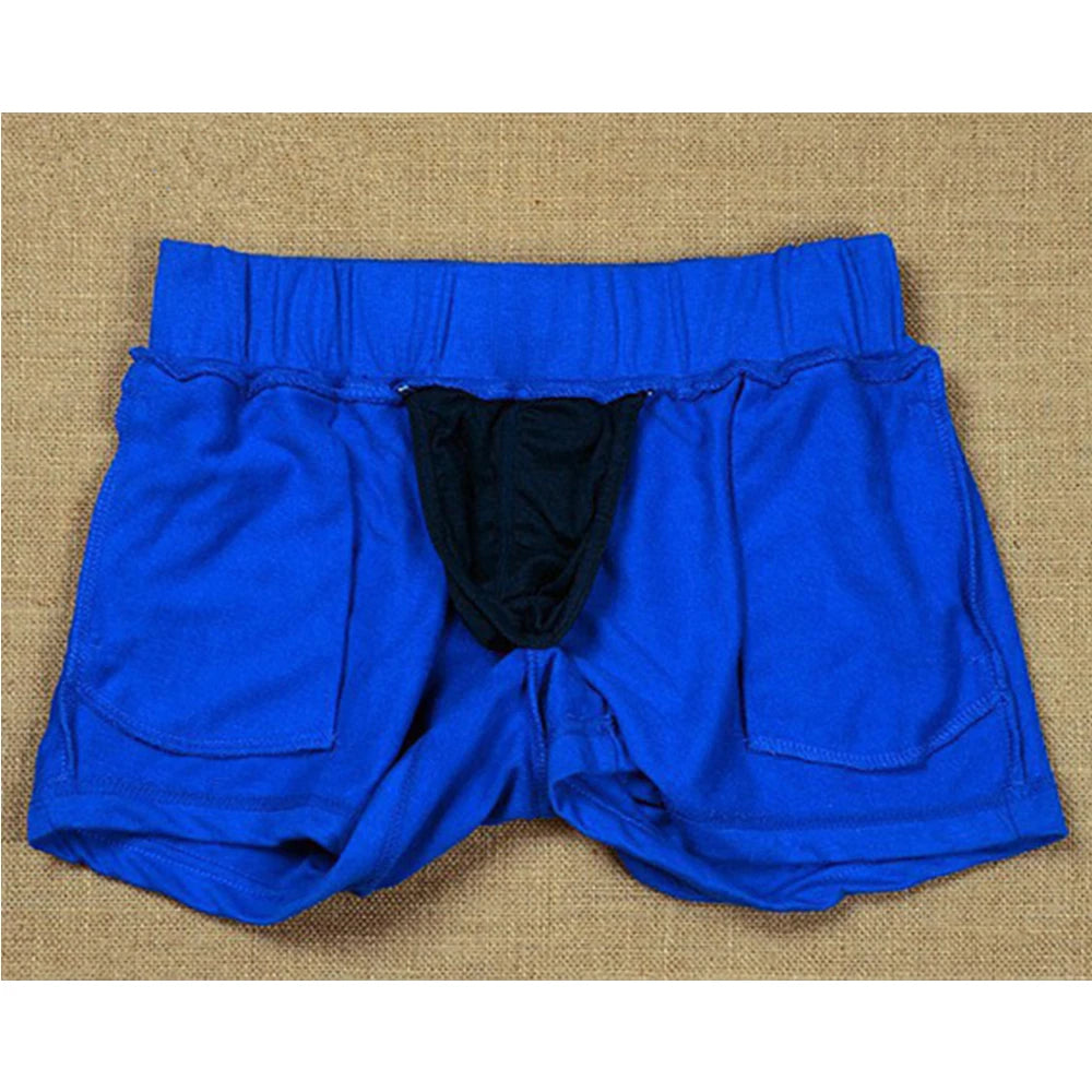 Men's Summer Shorts Casual Cotton Boxer Oversized Basketball Shorts