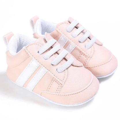 Toddler Baby Girl Shoes 0 to 3 6 9 12 18 24 Months Casual Cute Gold White Baby Boy Shoes First Walkers Soft Crib Shoes Infantil