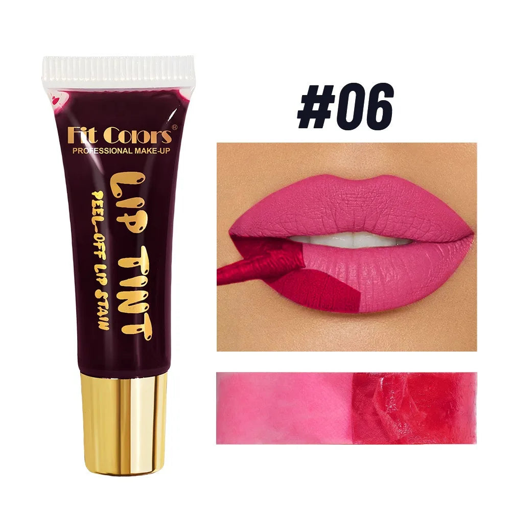 Ssxy Peel Off Lip Gloss Waterproof Long Lasting Tear-Off Liquid Lipstick