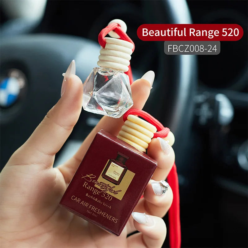 8ml Fruit Fragrance Long-lasting Fragrance Car Perfume Pendant Deodorant Fashion Car Aromatherapy To Accompany Comfortable Drive