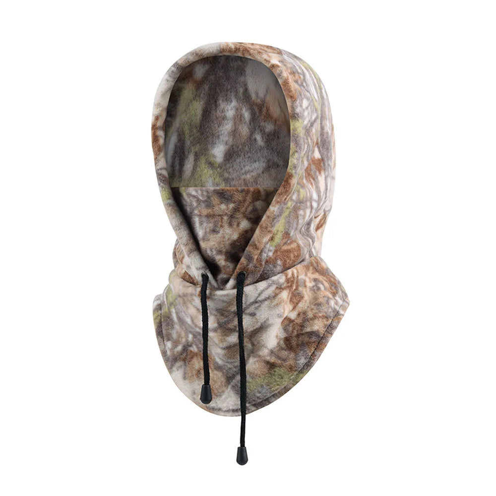 Winter Cycling Men Polar Fleece Warmer Beanies Women Camouflage Full Face Mask Thickened Helmet Liner Sport Ski Balaclava Cap