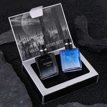 60ml Fascination Man Perfume Gift Box 2pcs Set Men Perfumes Originales Fresh Fragrance Spray Cologne Men Women Light Fragrance