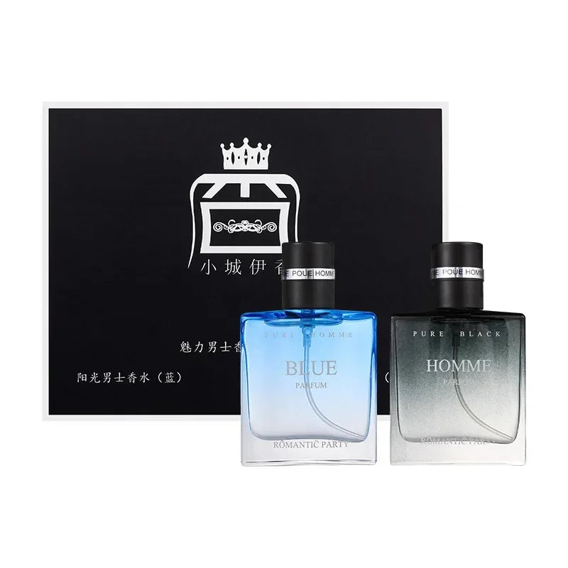 60ml Fascination Man Perfume Gift Box 2pcs Set Men Perfumes Originales Fresh Fragrance Spray Cologne Men Women Light Fragrance