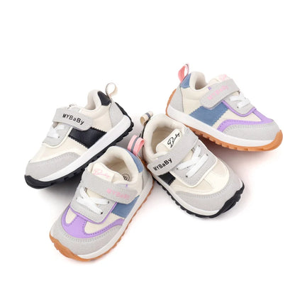 Spring and Autumn Children Casual Sports Shoes High Quality Anti Slip Walking Shoes for Girl Boy Cute Baby Prewalker Shoes BM16