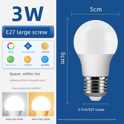 Bulb LED Bulb Energy Saving For Home Super Bright E14e27 Screw Thread Bayonet Eye Protection Lighting Lamp 5w10W