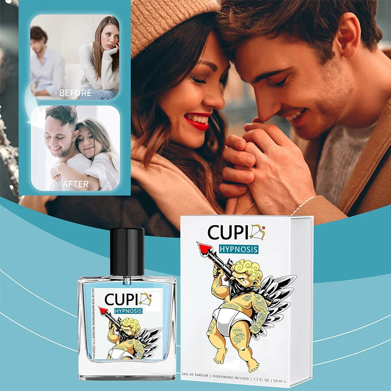 Cupid Hypnosis Perfume Pheromone Fragrance Of Man To Attract Women Long Lasting Cologne Flirting Scent Female Dating Body Mist