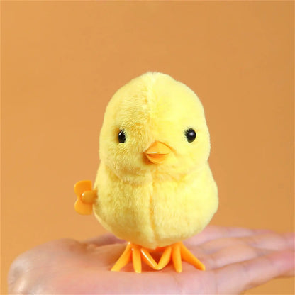 1pc Jumping Chicken Duck Toy, Simulation Plush Jumping Duck