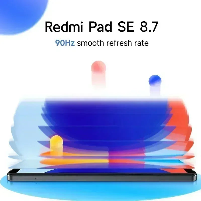 Xiaomi Redmi Pad SE 8.7 inch Global Version Mi Tablet 90Hz Display 6650mAh MTK Helio G85 Dual speakers Dolby Atmos®