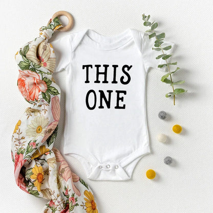 Buy One Get One Free Twins Baby Bodysuits Clothes Funny Baby Boy Girl Clothing Summer Toddler Jumpsuits Twin Infant Shower Gifts