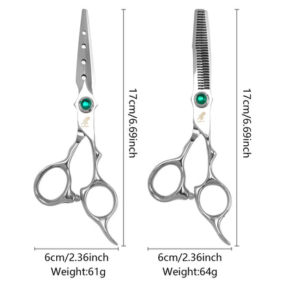 Barbershop Hair Scissors Barber Salons Shears 6 Inch