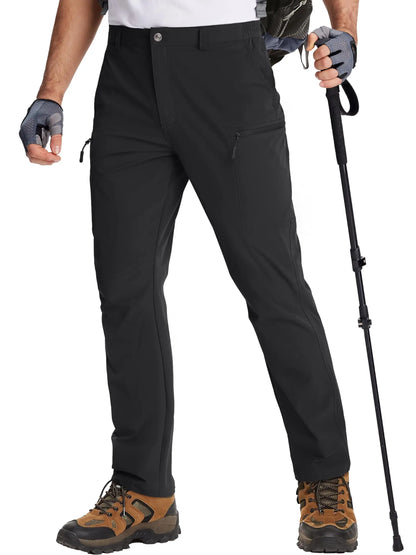 TACVASEN Waterproof Lightweight Hiking Pants Mens Ripstop Quick Dry Cargo Work Pant Outdoor Trekking Hard-wearing Trousers Male
