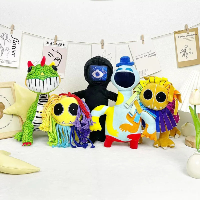 Nightmare Critters Plush Toy Nightmares Doey Plushies Toys Doey The Doughman Plush Pianosaurus Yarnabys  Doey Plush Animals Toy