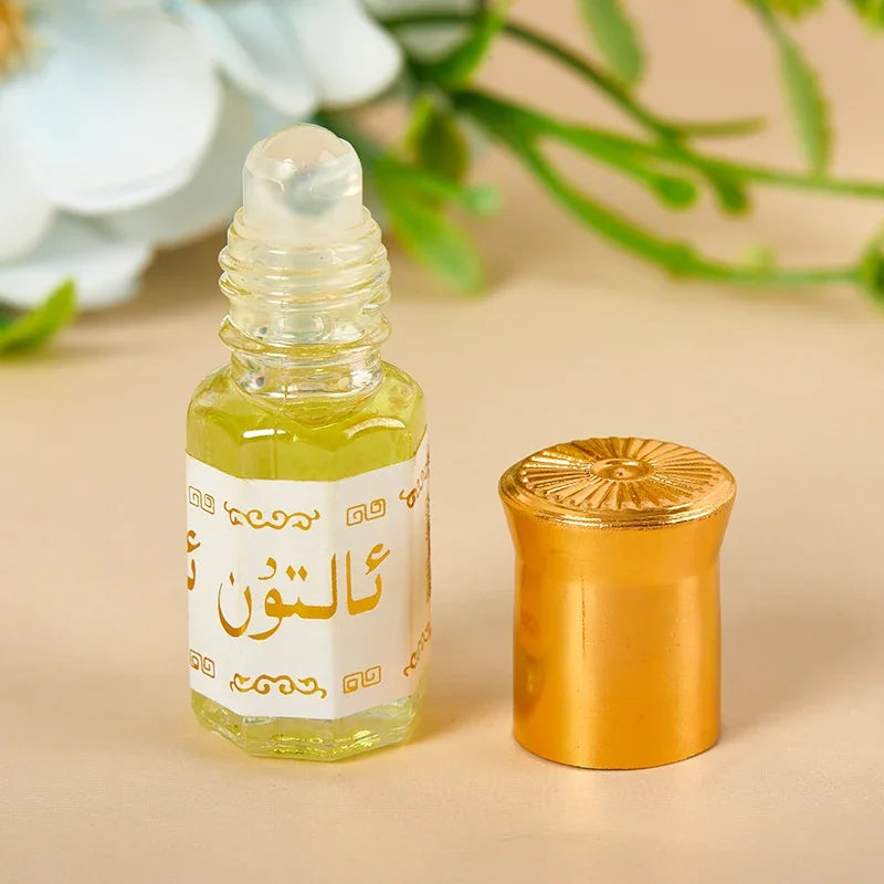 Saudi Essential Oil Perfume 3ML Floral Notes Lasting Fragrance Flower Flavor