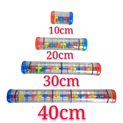 Rainmaker Baby Toys Rain Stick for Babies 0 6 12 Months Newborn Rattles Toy Rainmaker Musical Instrument Montessori Sensory Toys