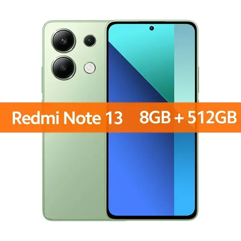 Global Version Xiaomi Redmi Note 13 Smartphone Snapdragon® 685 108MP camera 120Hz AMOLED display 33W charging