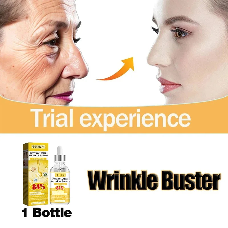 Instant Wrinkle Remover Face Serum Anti-Aging Lifting Firming Fade