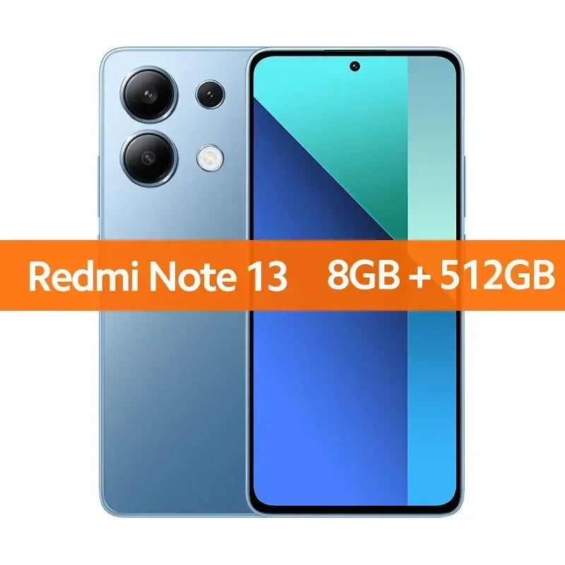 Global Version Xiaomi Redmi Note 13 Smartphone Snapdragon® 685 108MP camera 120Hz AMOLED display 33W charging