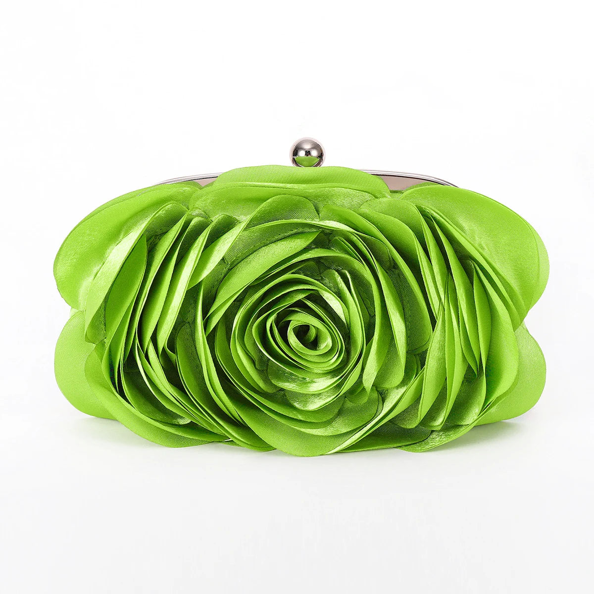 Female Evening Bag Portable Flower Bride Small Purse Full Dress Party Handbag Wedding Wallet Women Floral Chain Lady Clutches