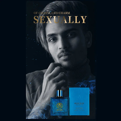 Blue Eros 50ml Men's Perfume Lasting Light Fragrance Fresh Ocean Cologne Perfume Brand Gentleman Eau De Toilette Dating Bodymist