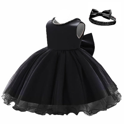 1st Year Birthday Dress Summer Newborn Baby Girls Dress For Baby Lace Dot Princess Dresse