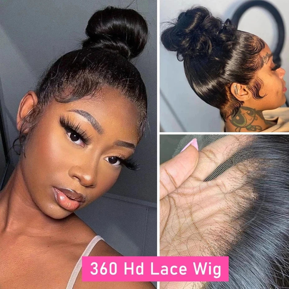 360 Lace Wig 32Inch Body Wave Lace Front Wig 13x4 13x6 Human Hair Wigs For Women Brazilian Hair Pre Plucked 4x6 Glueless Wig Wig