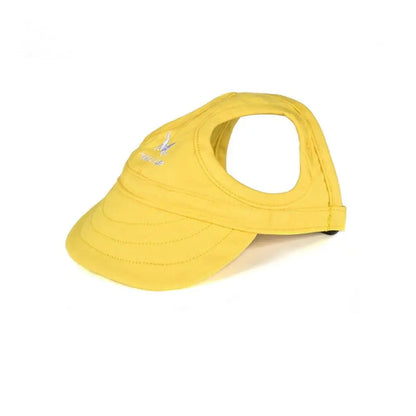 Dog Baseball Hat Parent-Child Cap Outdoor Sun-Proof Wear-Resistant Dog Cat Sun Hats Universal Cute Peaked Cap With Ear Hole