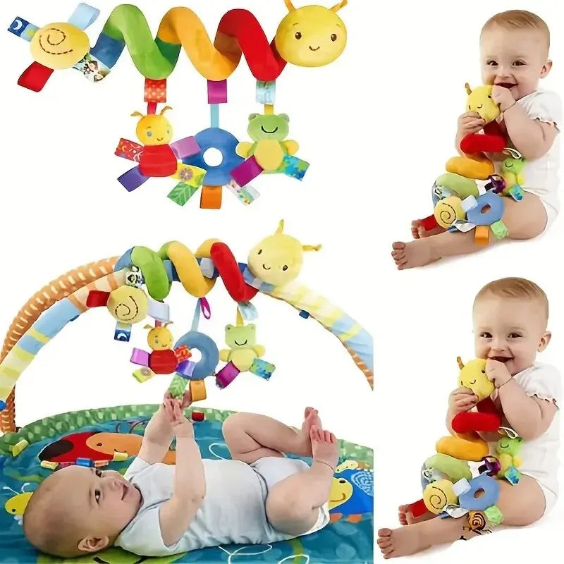 Colorful Label Bed for Infants and Young Children, Hanging Baby Comfort Toys around the Bed