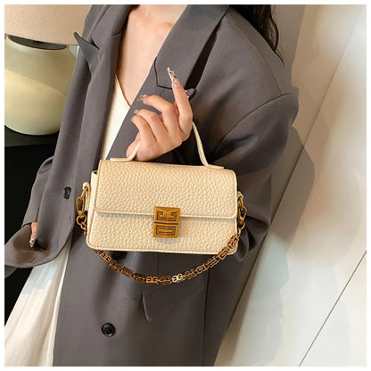 Bag Summer Women's Portable Small Square Bag 2025 New Trendy Fashion Korean Edition Niche Design Chain Shoulder Bag