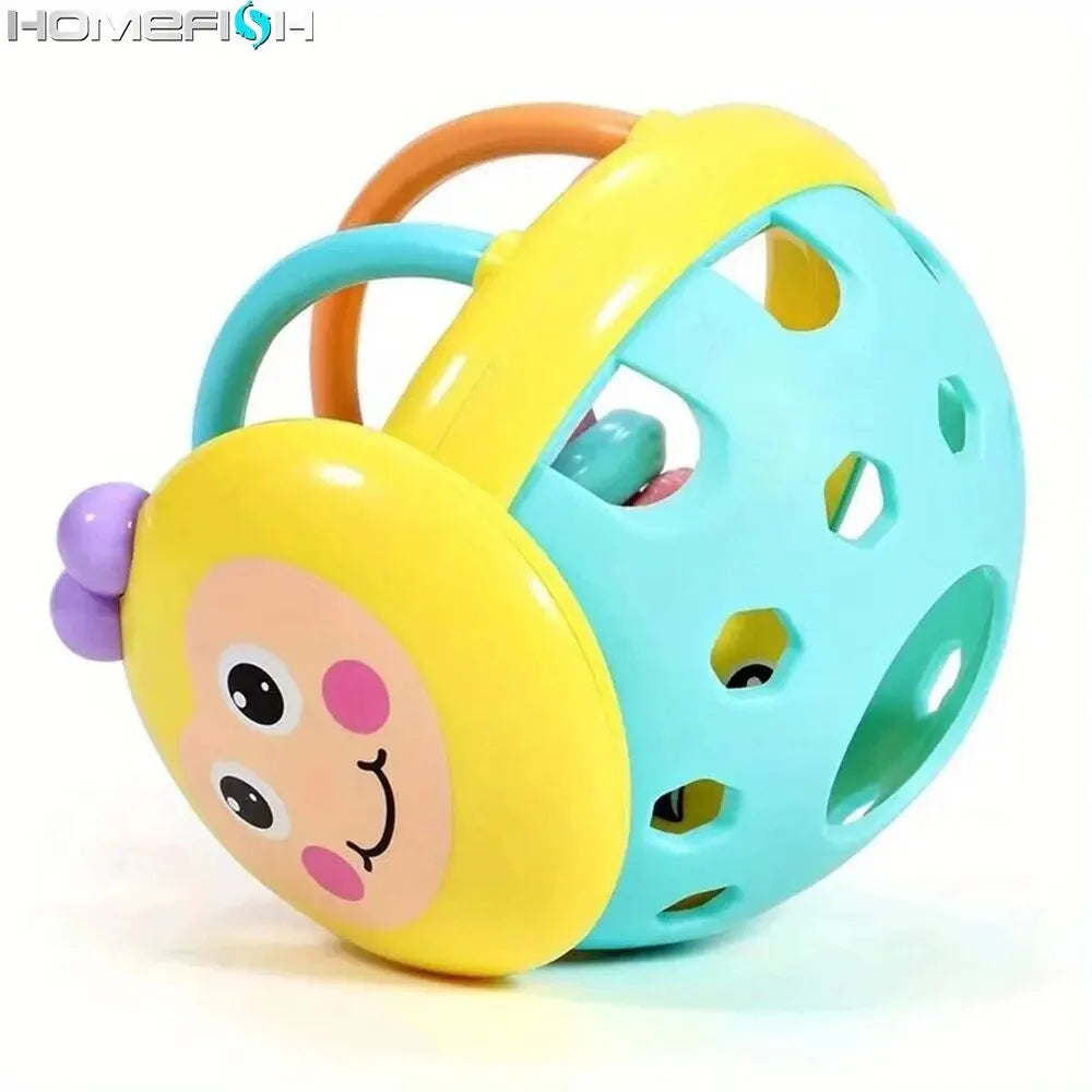 1 Pc 10cm Baby Toy Catch Ball Bendy Baby Walker Rattles Develop