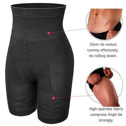 Men Body Shaper Tummy Control Shorts Shapewear Belly Girdle Boxer Briefs High Waisted Slimming Underwear Leg Compression Panties