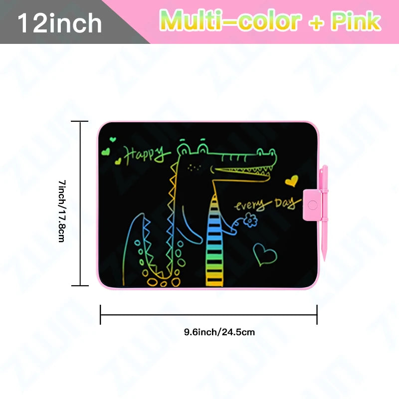 20Inch LCD Drawing Board Writing Tablet Digit Magic Blackboard Art