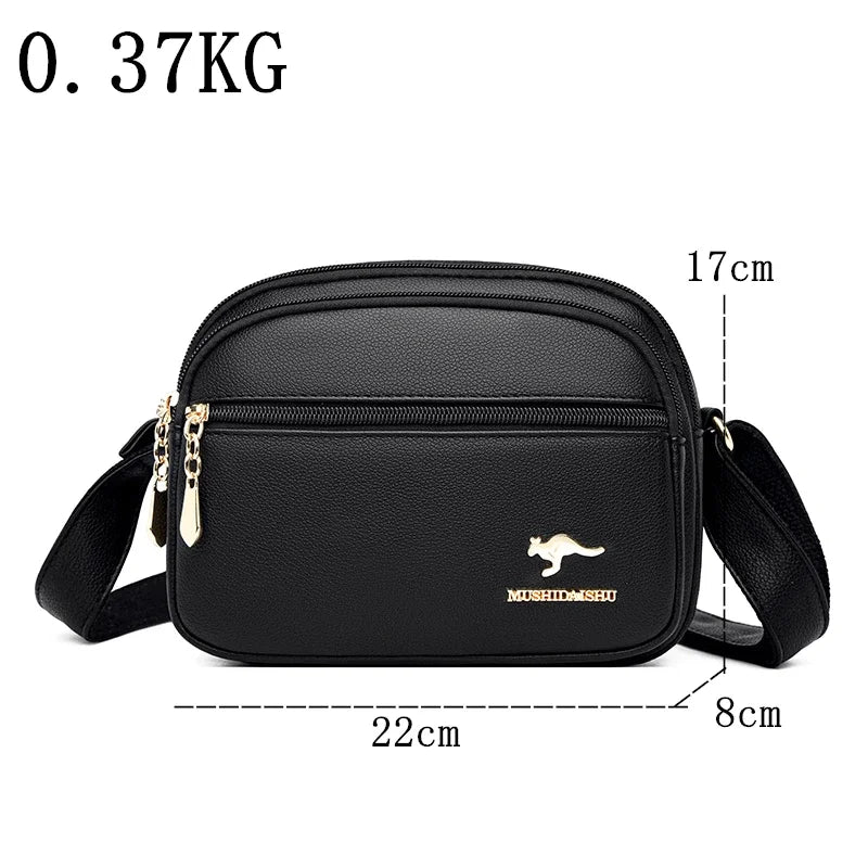 Soft Leather Purse Fashion Women