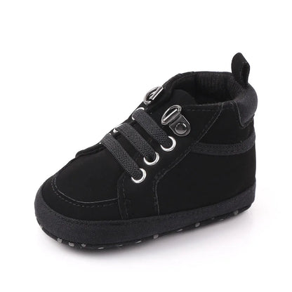 Baby Boy Sneakers Newborn PU Leather Infant Casual Girl Shoes Soft Sole Anti-slip Toddler First Walkers Crib Shoes