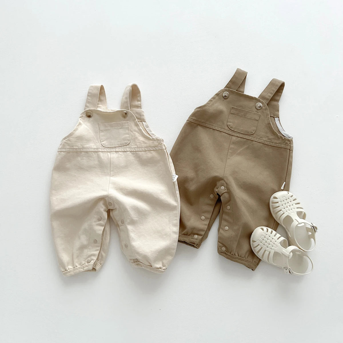 Baby Overalls Winter Autumn Baby Jumpsuit Baby Clothes 0-3 Years Old