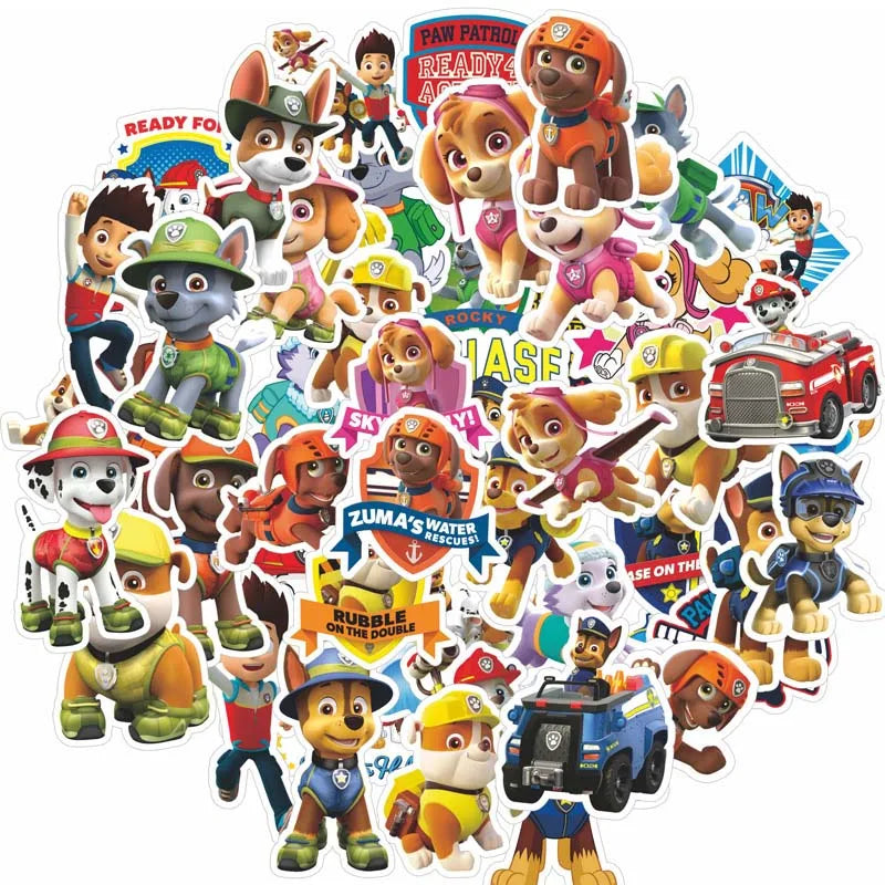 PAW Patrol Birthday Party Decoration Toy Hat Kids Gift Aluminum Foil Balloon Dog Chase Marshall Skye Rubble Disposable Tableware