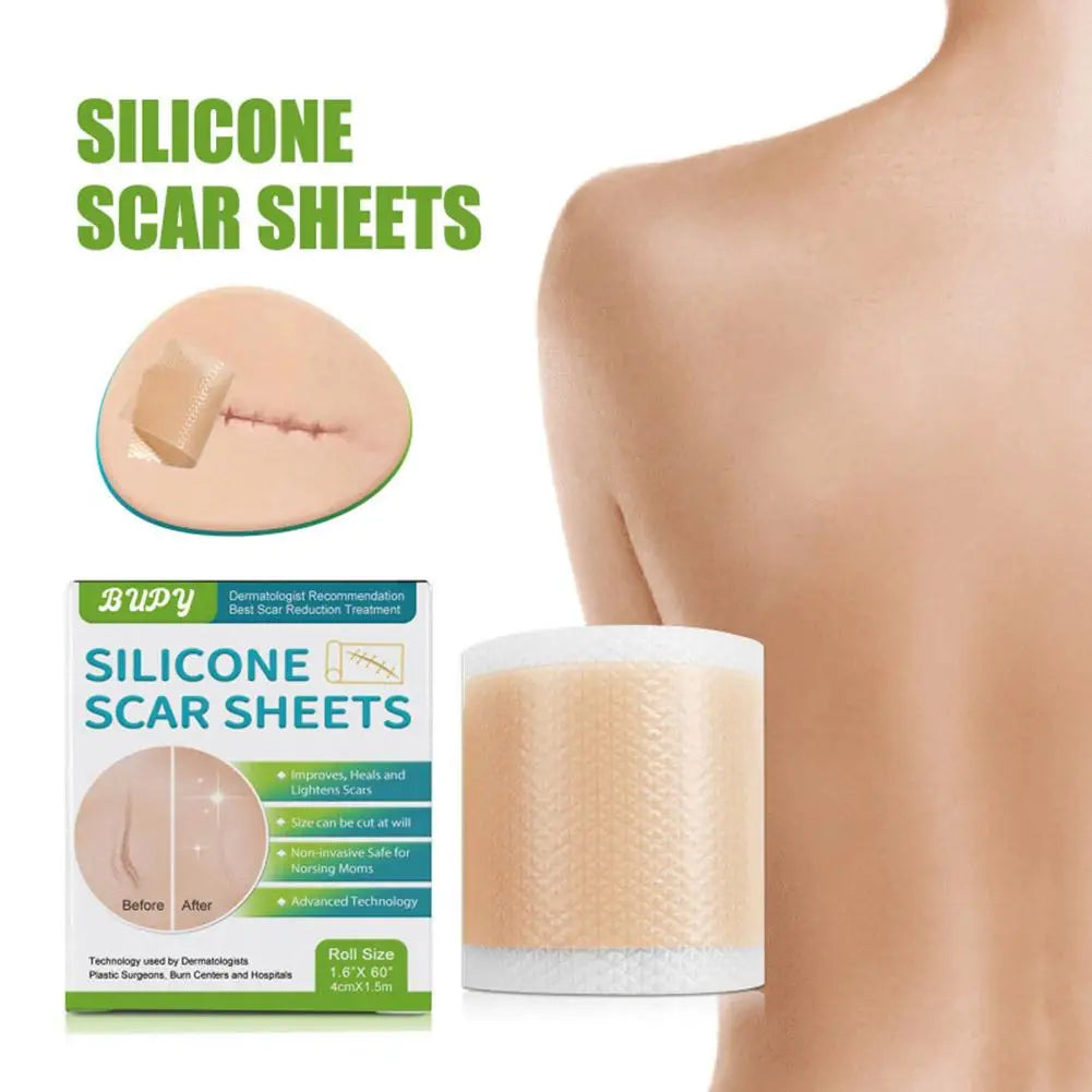 New Waterproof Surgery-Scar Removal Silicone Gel Sheet Therapy Patch Sticker Tape For Acne Trauma Burn Skin Repair-Treatment