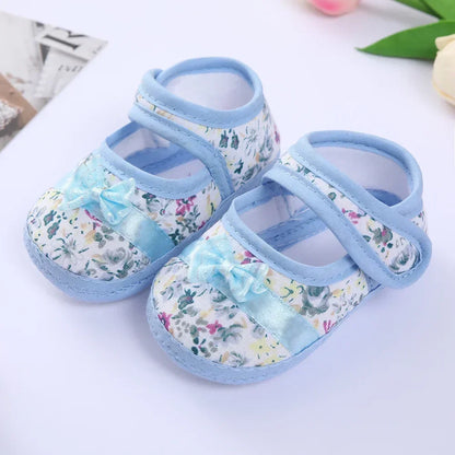 Double Heart Spring and Autumn Shoes for Men and Women 0-1 Years Old Soft Soled Toddler Shoes 3-6-9 Months Baby Walking Shoes