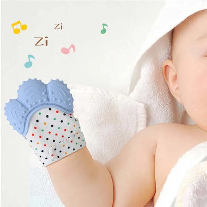 Baby Teethers Chewing Toy Teething Glove Silicone Tooth Aniti-bite Infant Hand Teether Pacifiers Breastfeeding For Newborn