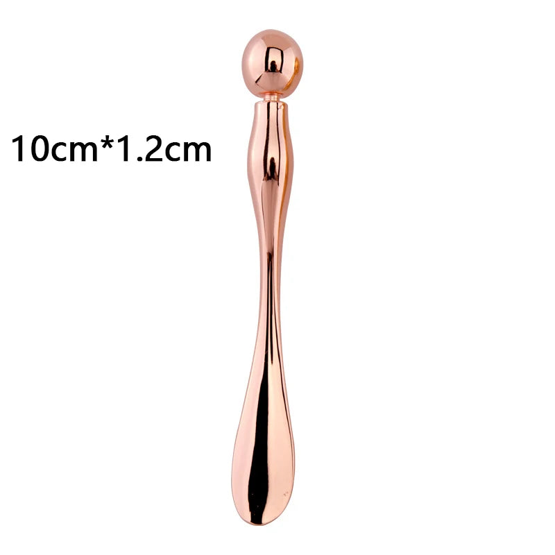 Metal Face Massage Stick Anti Wrinkle Eye Cream Applicator Mask Mixing Spatulas Scoop Eyes Massage Beauty Bar Facial Care Tool