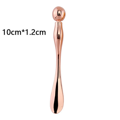 Metal Face Massage Stick Anti Wrinkle Eye Cream Applicator Mask Mixing Spatulas Scoop Eyes Massage Beauty Bar Facial Care Tool