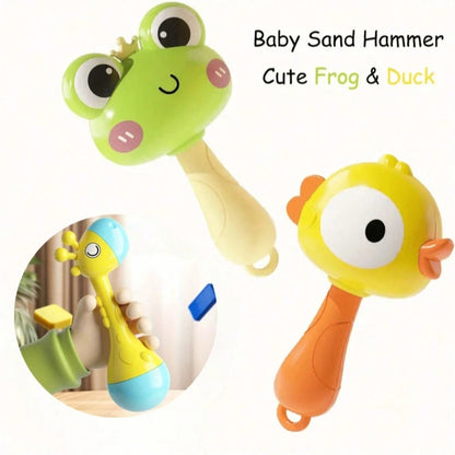 Cute animal Hand Cranked Bell - Early Childhood LearningToy That Enhances Grip Strength Promotes Visual And Auditory Development