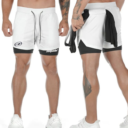 New Men's Padel Sport Shorts Summer Male Breathable Tennis Shorts Quick-Drying Badminton Trousers Outdoor Running Sportwear