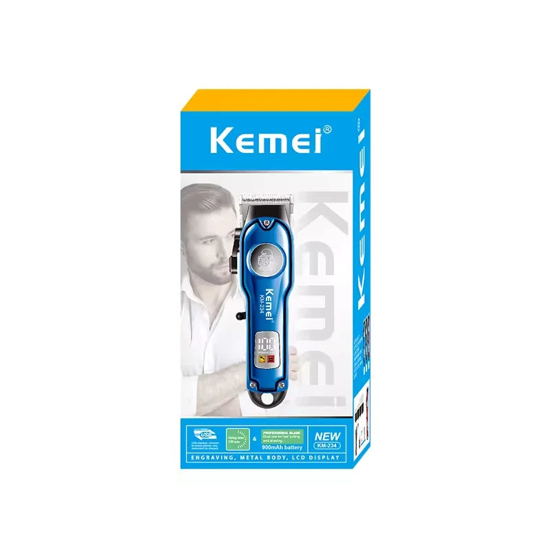 Kemei KM-234 professional electric hair clipper cordless hair clipper men's hair clipper electric shaver hair clipper