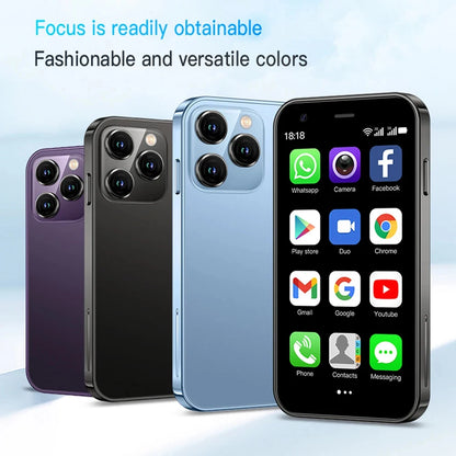 SOYES XS15 Smart Phone Mini Phone Android8.1  3.0 Inch Display 2GB RAM 16GB ROM Dual SIM Standby Play Store 3G Little PhoneSOYES